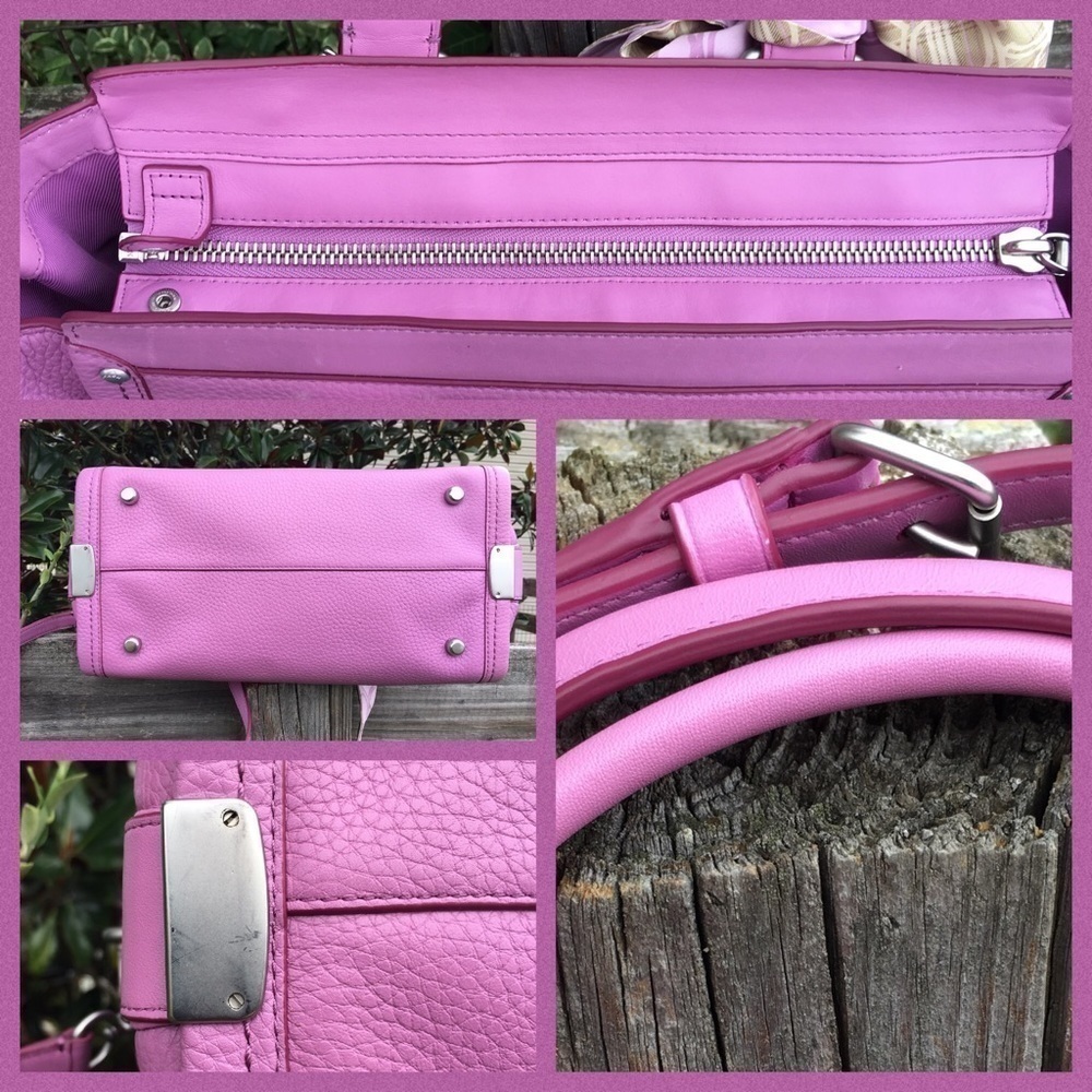 Coach Puce Purple Swagger 37 Bag - Picture 5 of 7